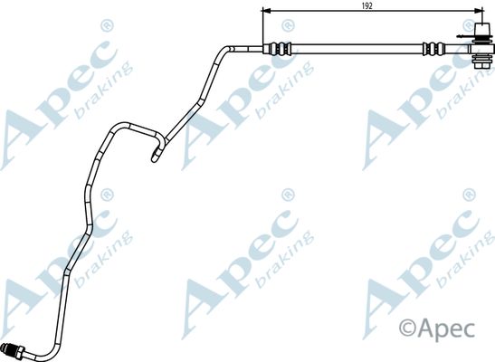 APEC BRAKING Jarruletku HOS3874